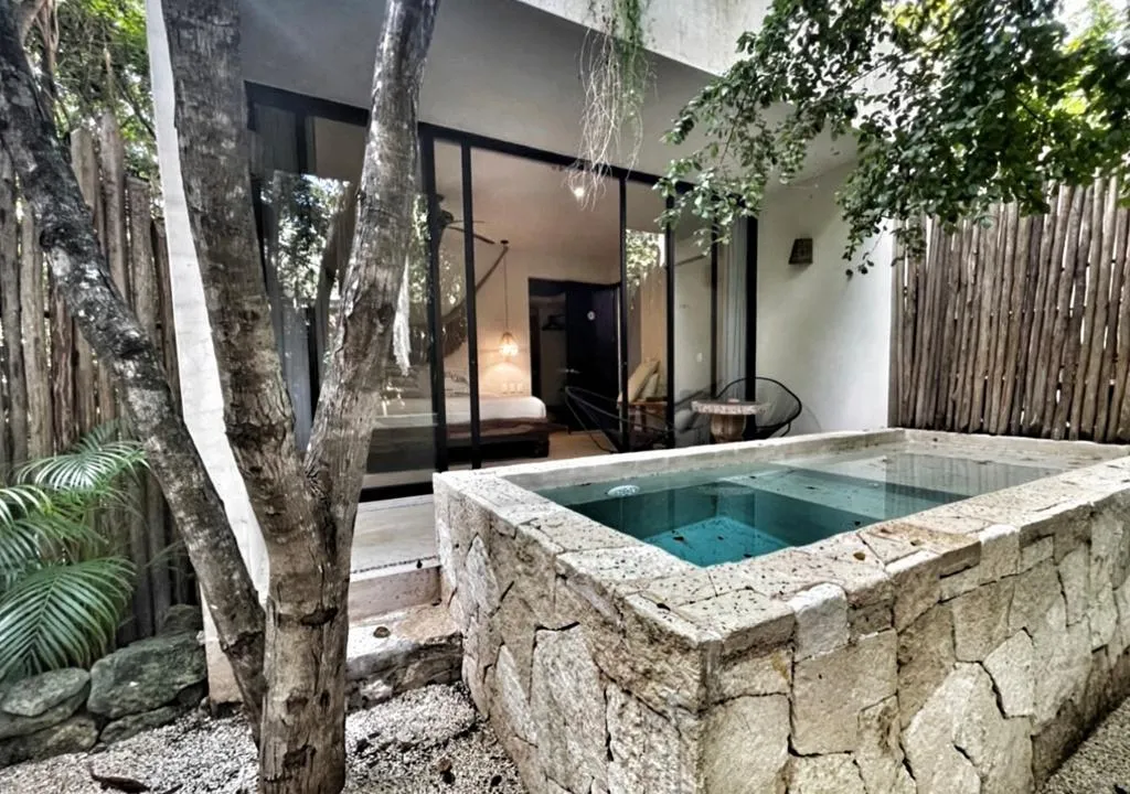 DOUBLE DELUXE WITH PRIVATE POOL Room, Una Vida Tulum, Cancun Area