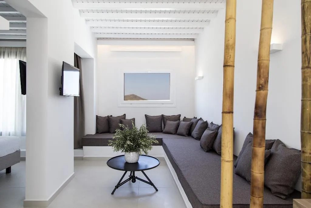 SUITE DELUXE SEA VIEW Room, Ftelia Bay Boutique Hotel, Mykonos