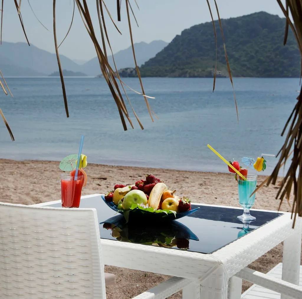 Beach, Marti Resort Deluxe, Dalaman