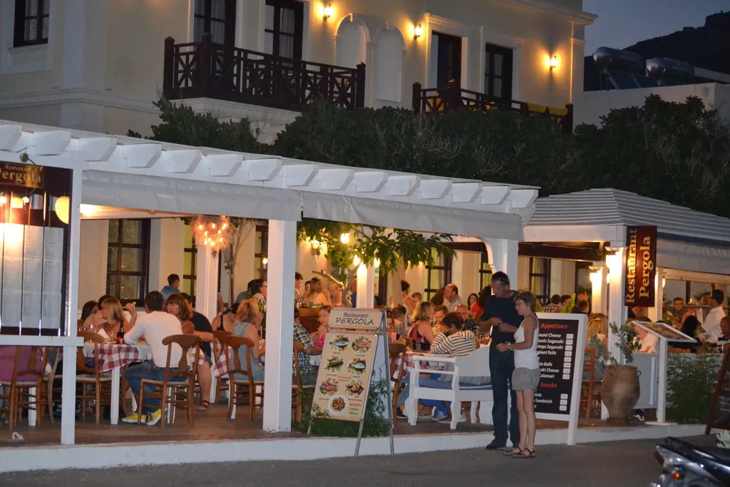 Restaurant, Veggera Hotel, Santorini