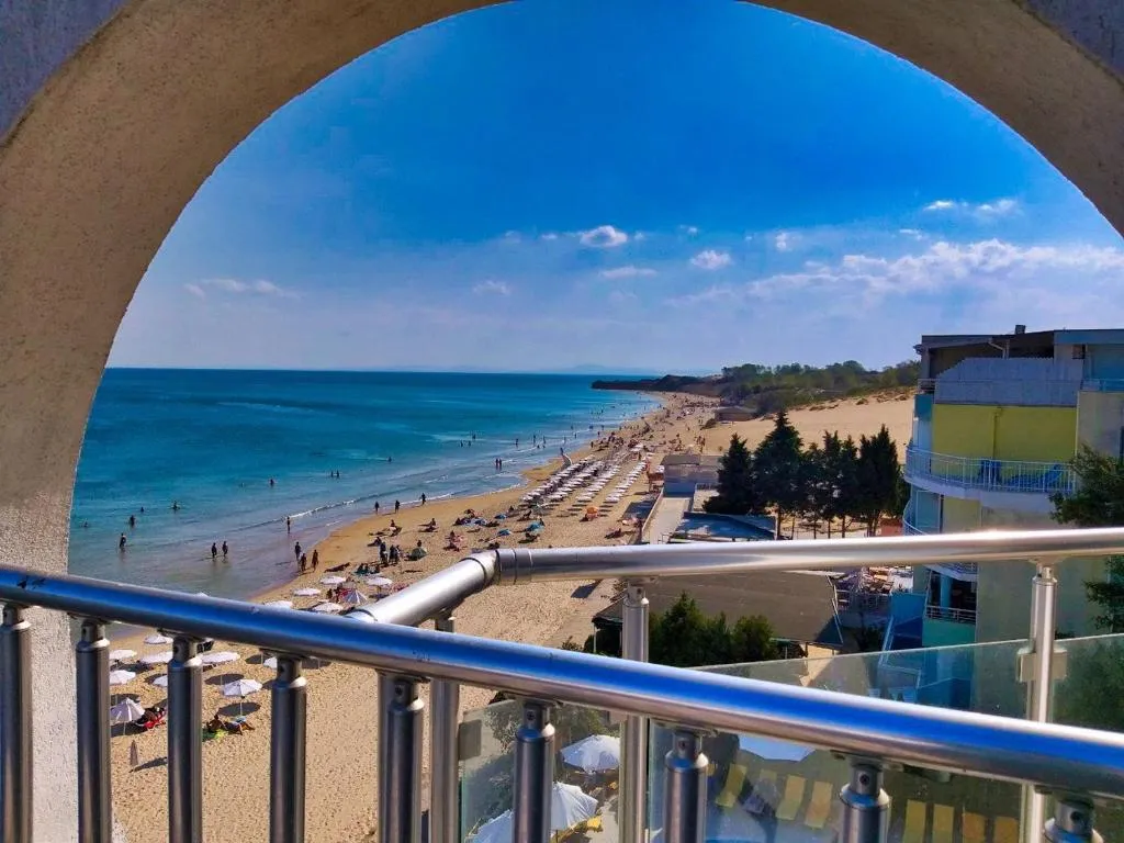 Terrace, Aphrodite Beach Hotel, Bourgas