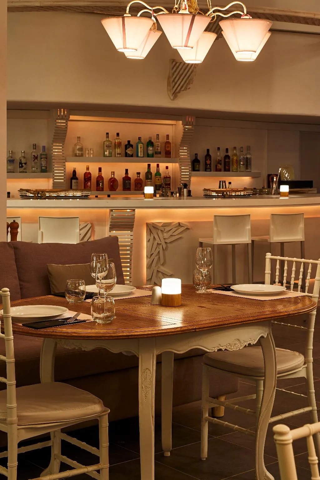 Restaurant, Suites of the Gods Cave Spa, Santorini