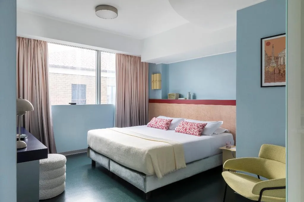 DOUBLE DELUXE WITH BALCONY Room, Moderno Hotel Roma, Rome