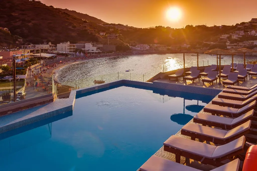 Pool, Lygaria Beach Hotel, Crete