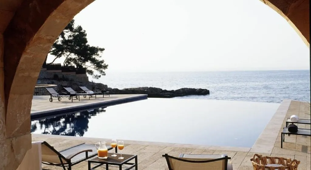 Terrace, Hospes Maricel & Spa, Majorca