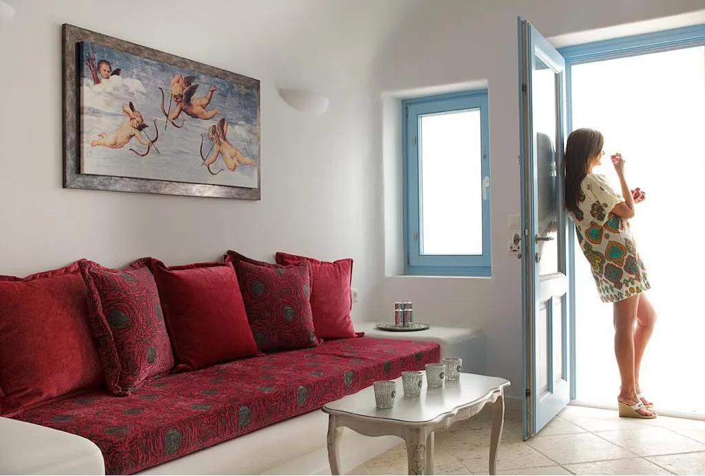 SUITE STANDARD Room, Above Blue Suites, Santorini