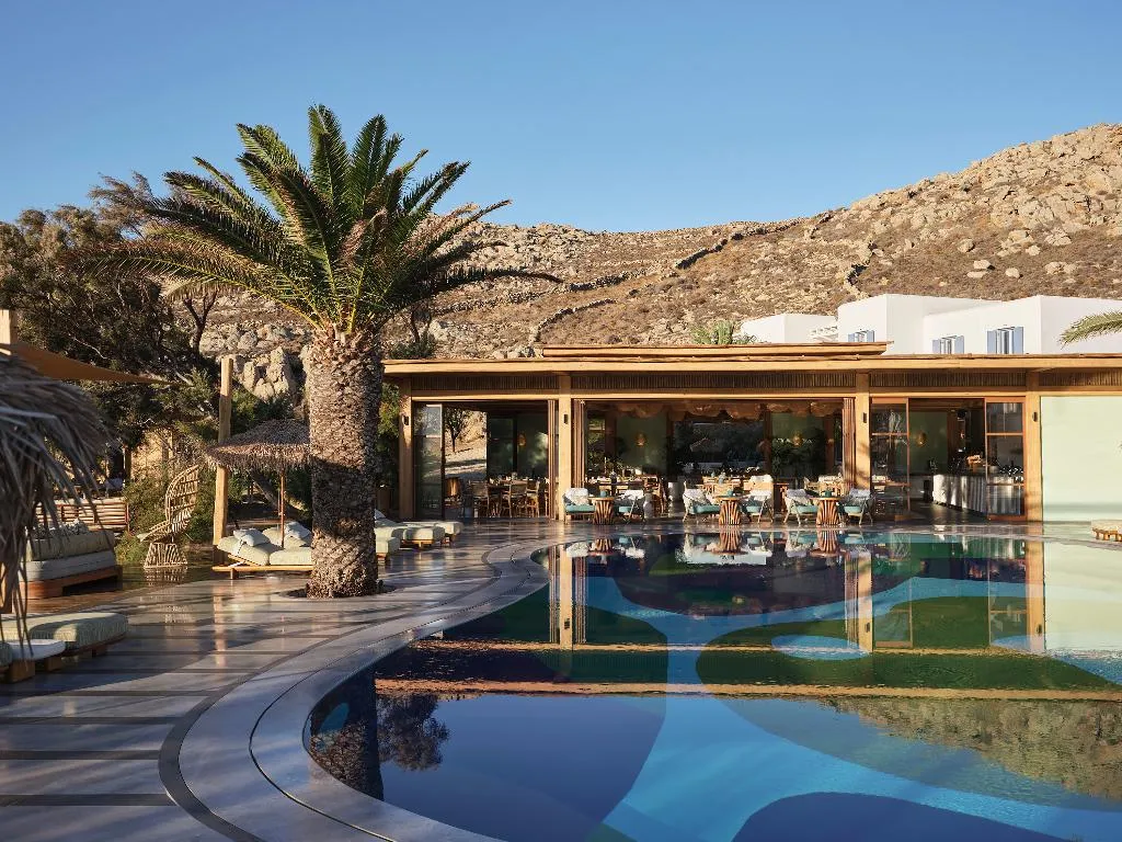 Pool, Myconian Sunrise Relais & Chateaux Hotel, Mykonos