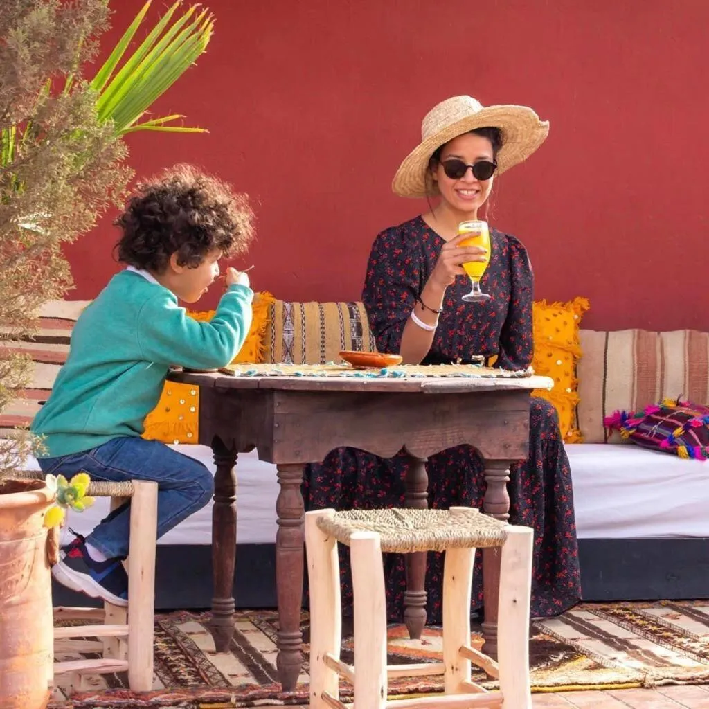 Terrace, Riad Rose Meryam, Marrakech