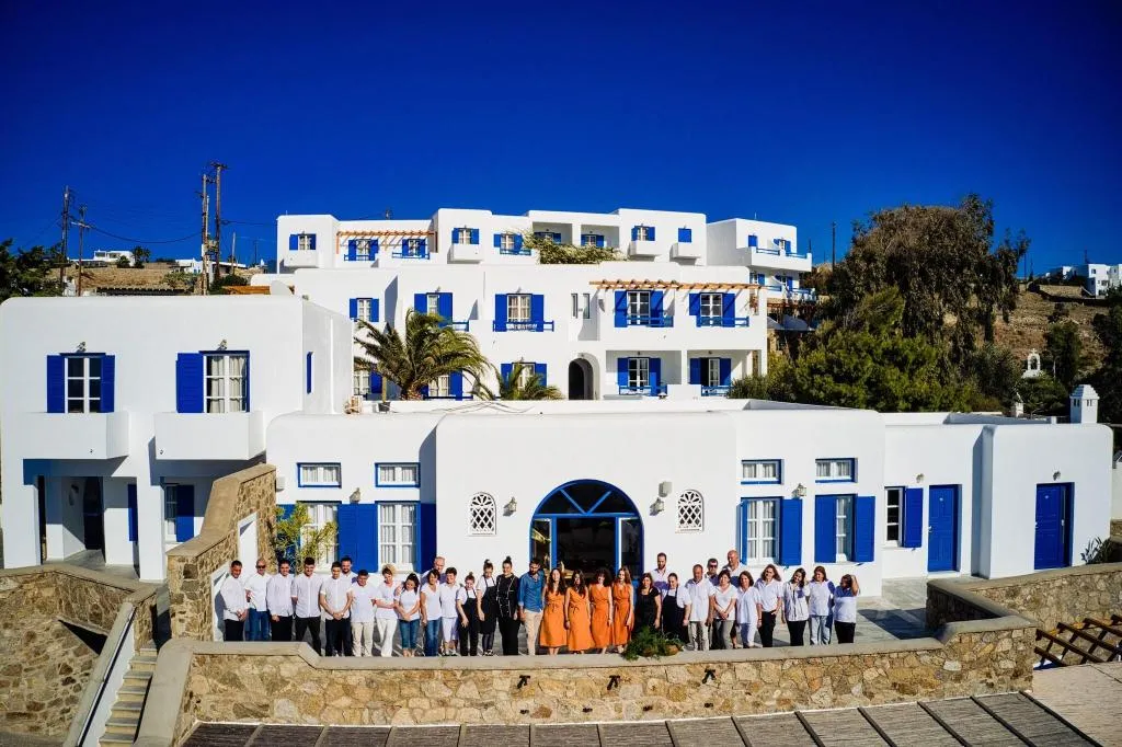 General view, San Antonio Summerland, Mykonos