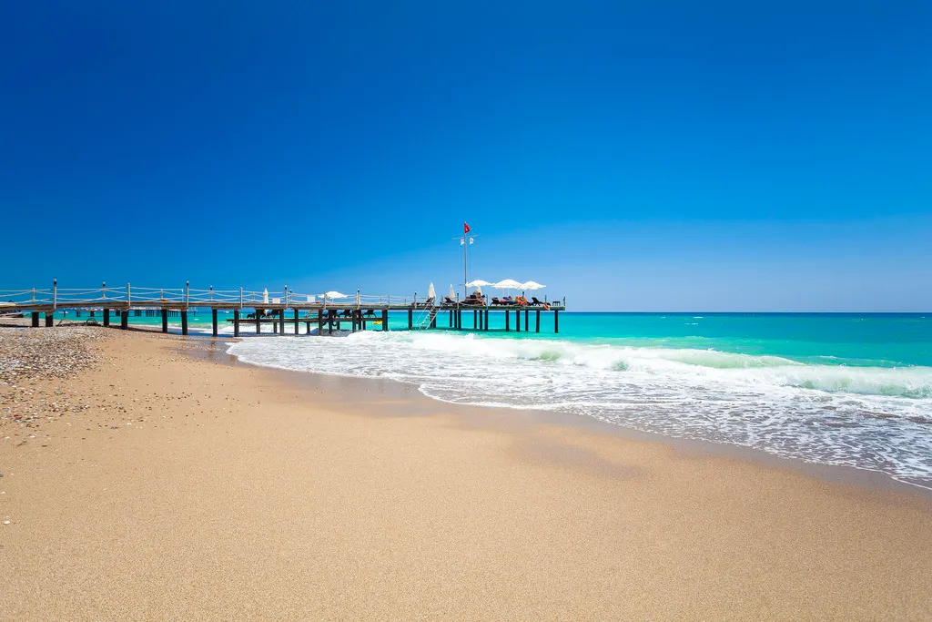 Beach, Club Hotel Turan Prince World Select Villa, Antalya