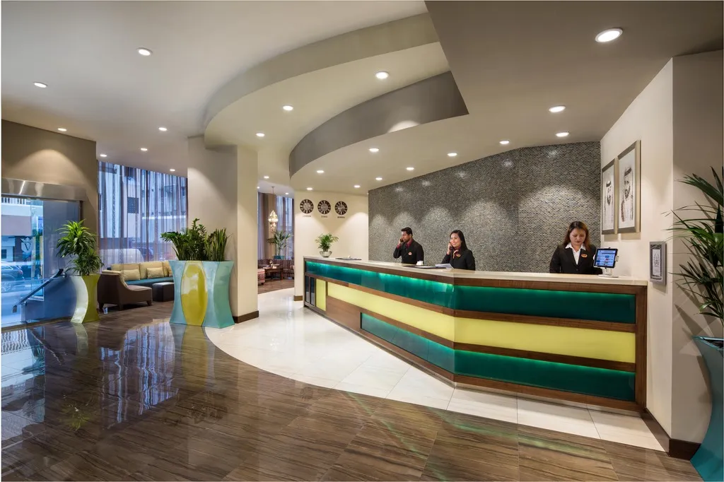 Lobby, Savoy Central Hotel Apartment, Dubai