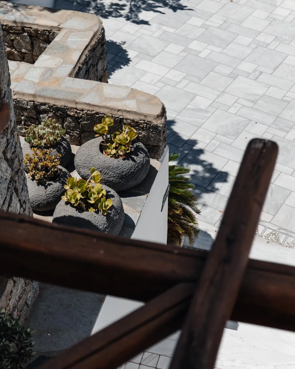 Terrace, Pelican Bay Art, Mykonos