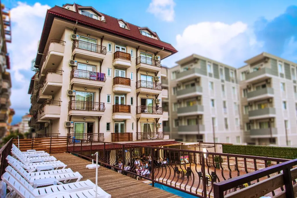 Terrace, Oba Time Hotel, Antalya