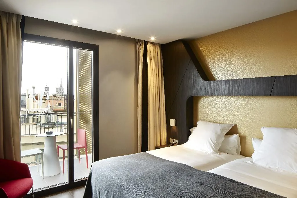 DOUBLE WITH TERRACE Room, Vincci Gala, Barcelona