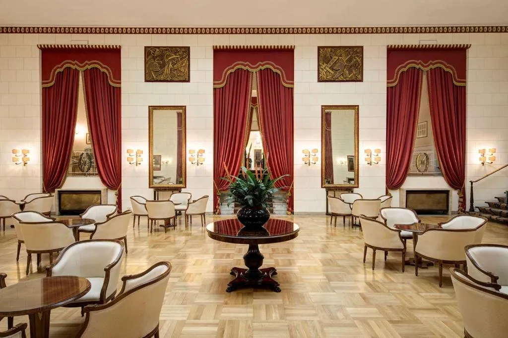 Lobby, Hotel Quirinale, Rome