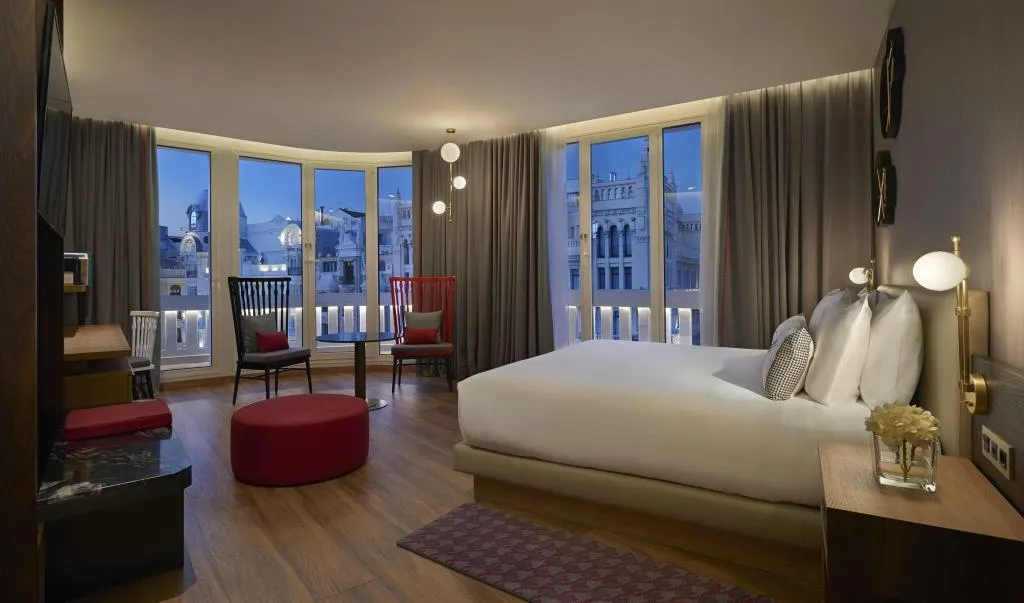 Room, Hyatt Centric Gran Via Madrid, Madrid