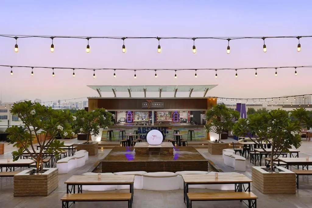 Terrace, Radisson Blu Hotel Dubai Barsha Heights, Dubai