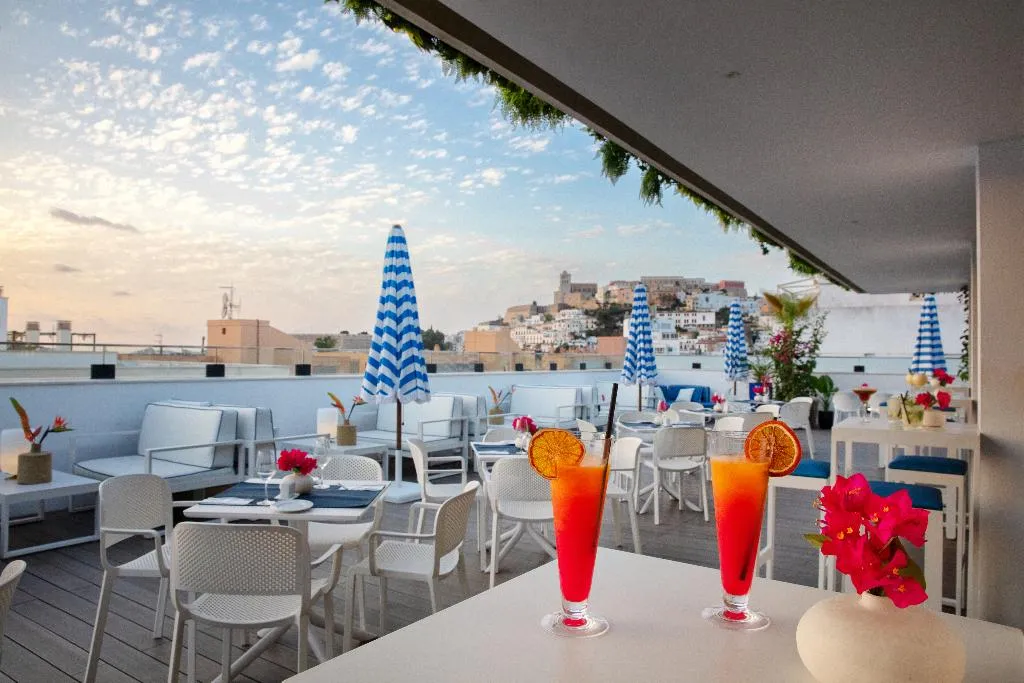 Terrace, Eurostars Puerto de Ibiza, Ibiza