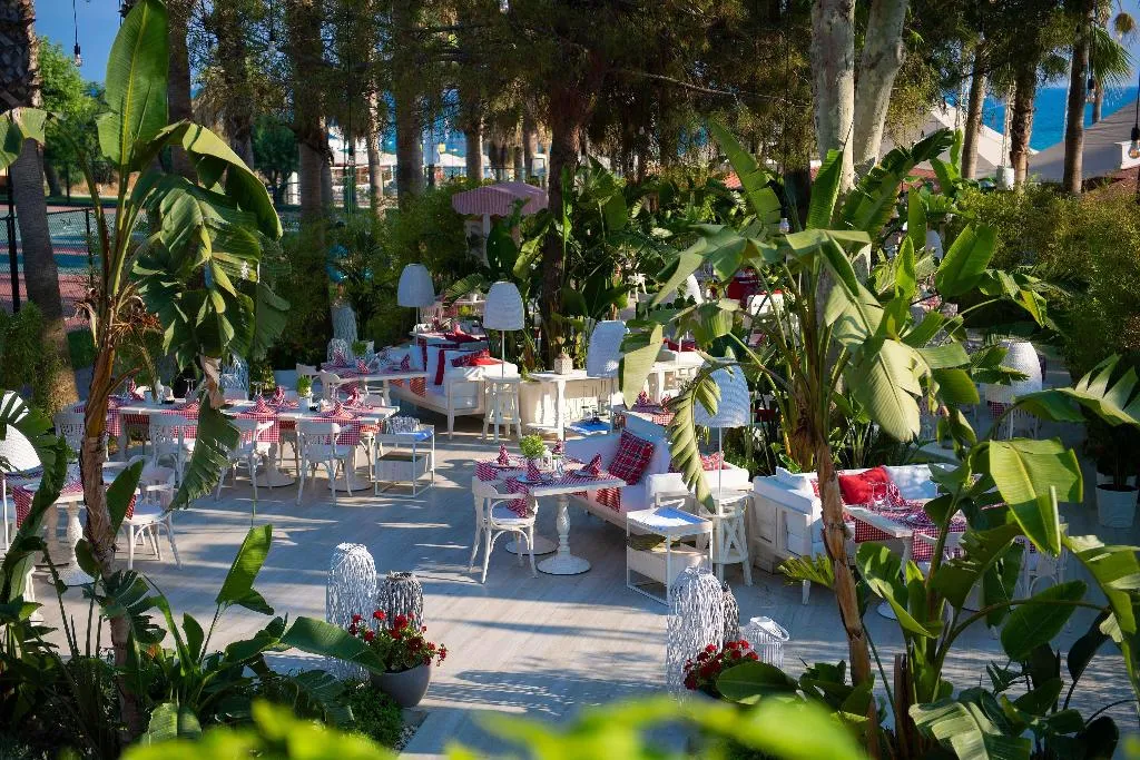 Restaurant, Miramare Beach, Antalya