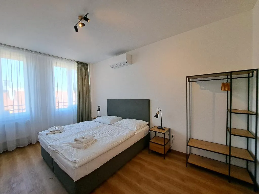 Double or Twin KING BED ONE BEDROOM  Room, Legie, Prague