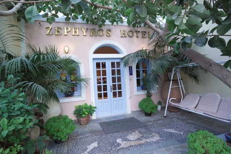 General view, Zephyros, Santorini