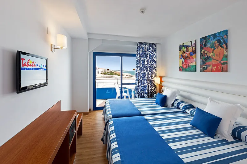 Double or Twin SUPERIOR SIDE SEA VIEW Room, Tahiti Playa Hotel & Suites, Costa Brava