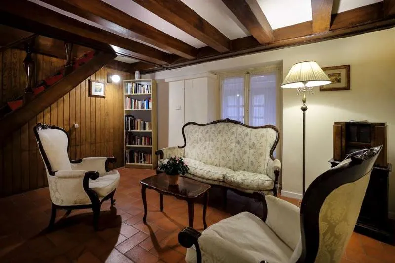 Lobby, Hotel La Scaletta, Florence