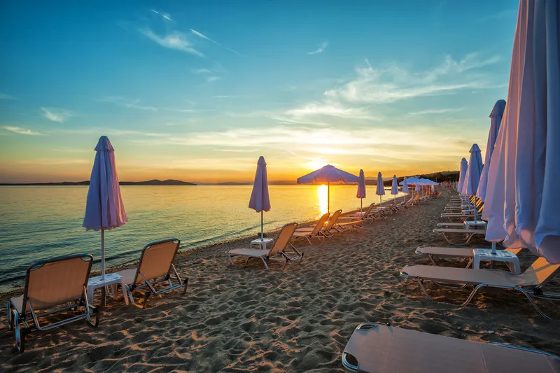 Beach, Xenios Theoxenia Hotel, Thessaloniki