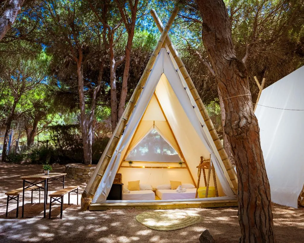 Tent CAPACITY 4 Room, Kampaoh Paloma, Costa De La Luz