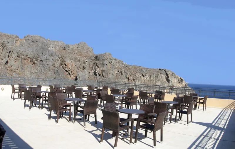 Terrace, Kalypso Cretan Village Resort and Spa, Crete