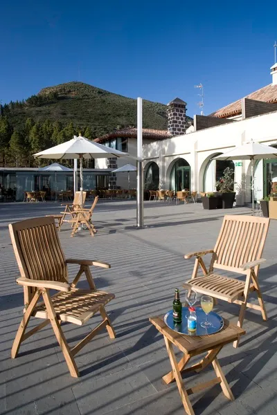 Terrace, Parador de Cruz de Tejeda, Gran Canaria
