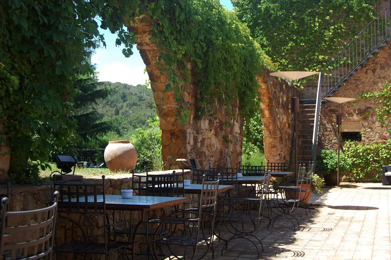 Terrace, Mas Salvi, Costa Brava