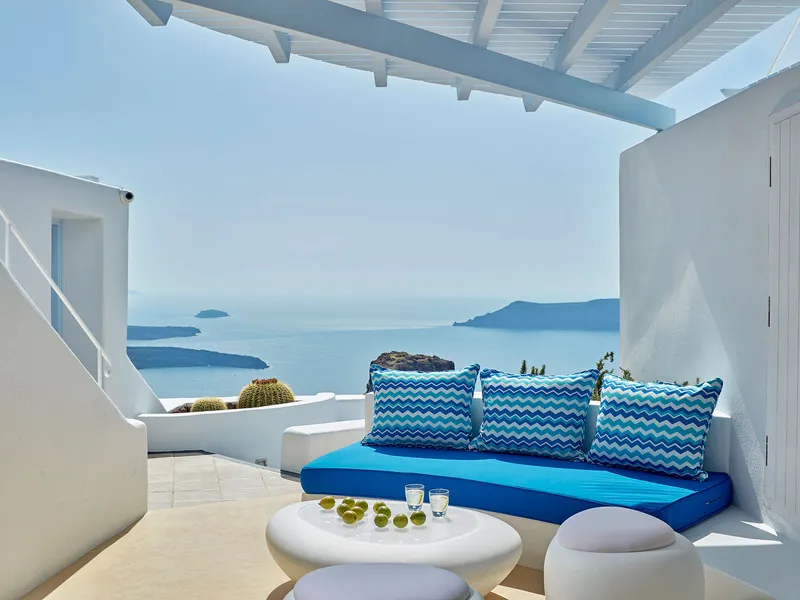 Lobby, Astra Suites, Santorini
