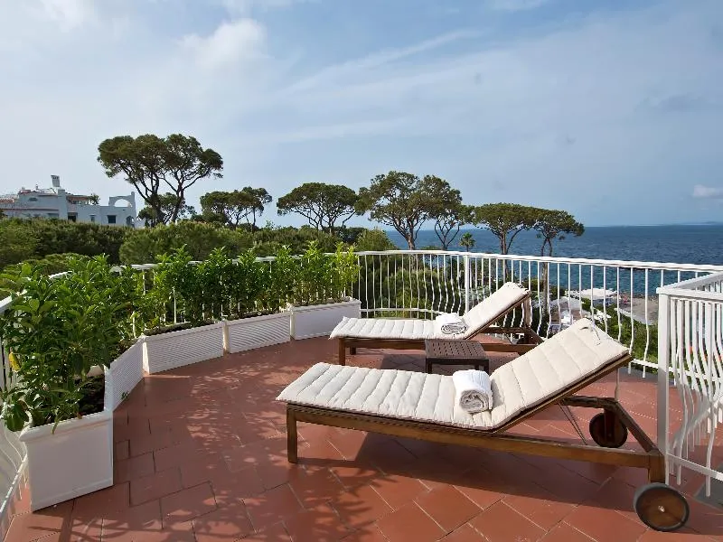 Terrace, Punta Molino Beach Resort & SPA, Naples