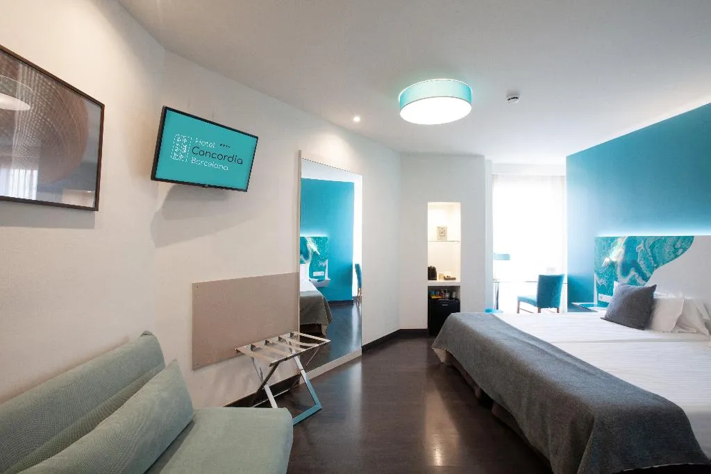 DOUBLE SUPERIOR Room, Hotel Concordia Barcelona, Barcelona