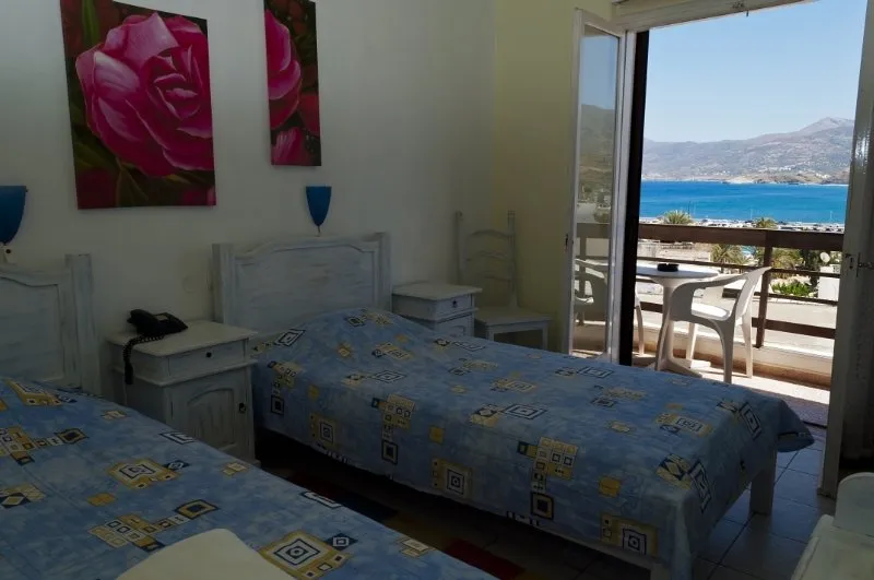 Double or Twin SEA VIEW Room, Krystal, Crete