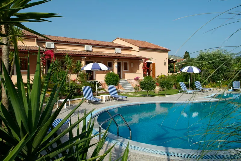 General view, Mary Helen Apartments, Corfu