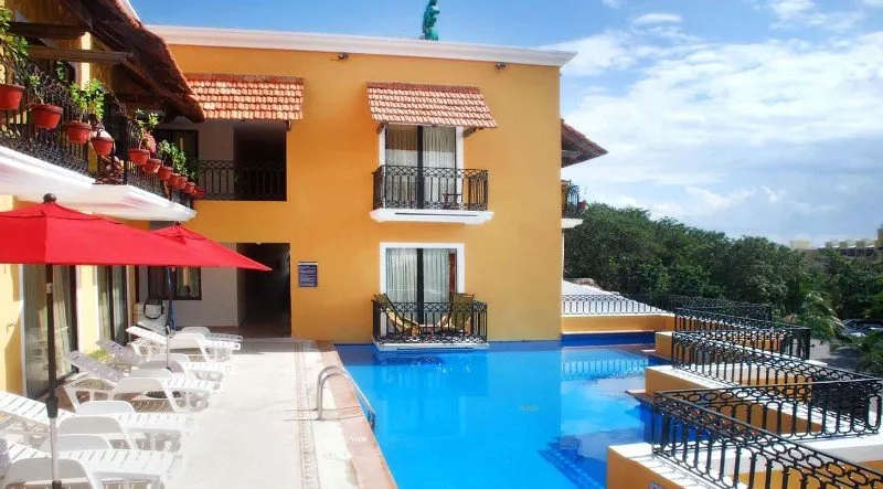 Pool, Caribbean Paradise Boutique Hotel, Playa Del Carmen