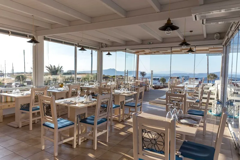 Restaurant, Caldera Romantica, Santorini