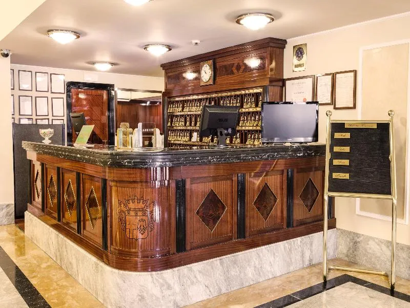 Lobby, Doria Grand Hotel, Milan
