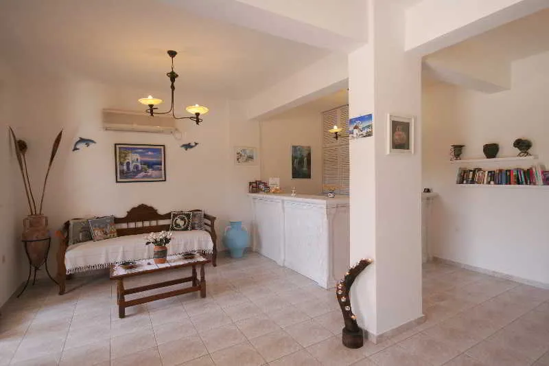 Lobby, Horizon Resort, Santorini