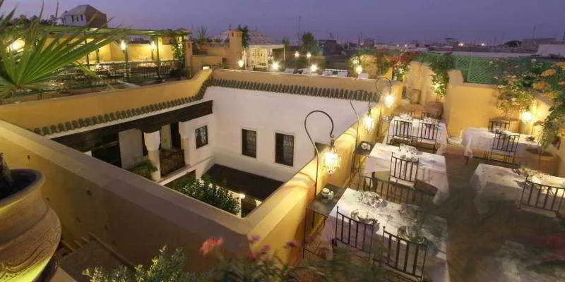 Restaurant, Riad Karmela, Marrakech