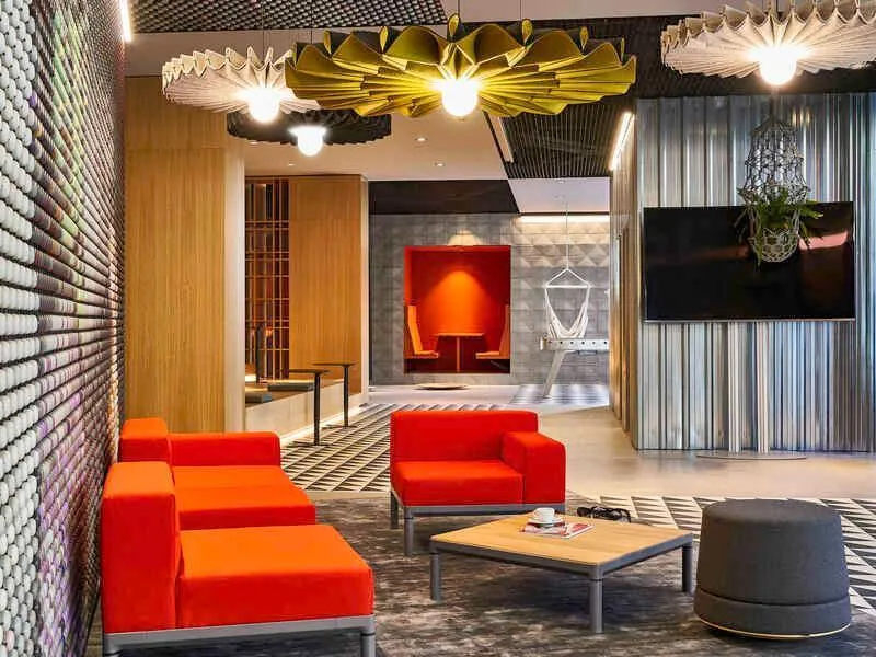 Lobby, Ibis Barcelona Pza Glories 22, Barcelona