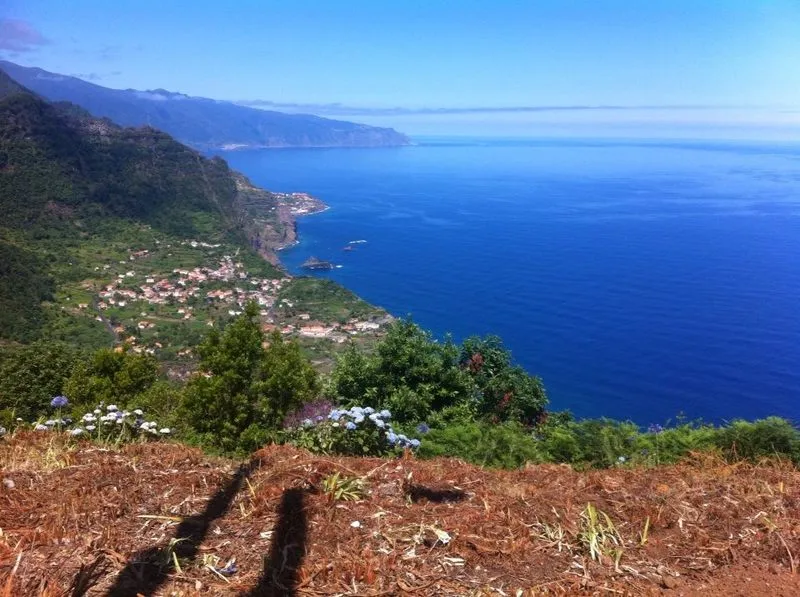 General view, Cabanas de Sao Jorge Village, Madeira
