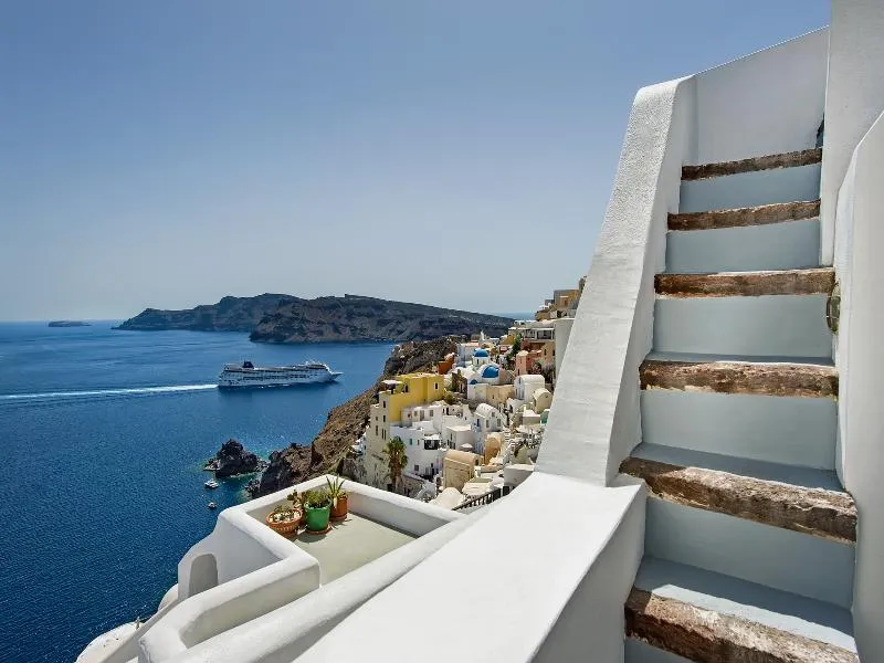General view, Villa Calliope, Santorini