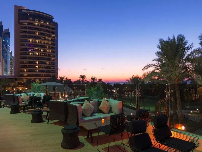 Terrace, Le Royal Meridien Beach Resort and Spa, Dubai
