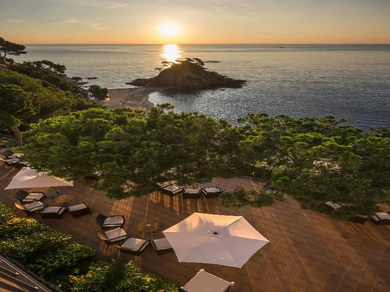 Terrace, Park Hotel San Jorge, Costa Brava