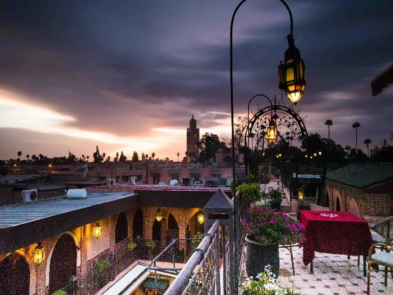 Terrace, Riad Mabrouk & Spa, Marrakech