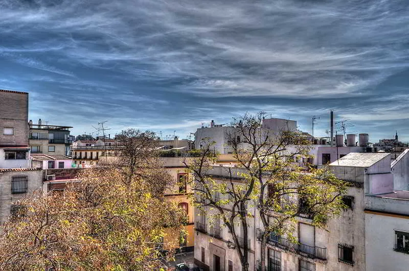 General view, Pension Perez Montilla, Seville
