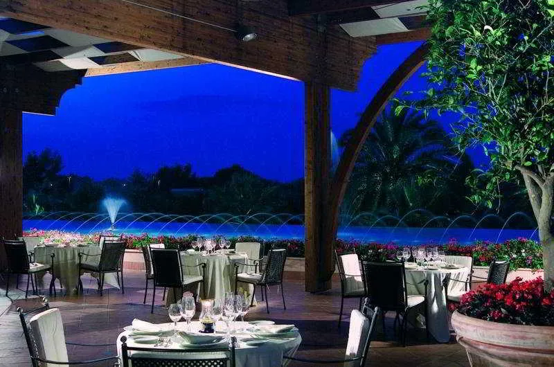 Terrace, Savoy Beach, Naples